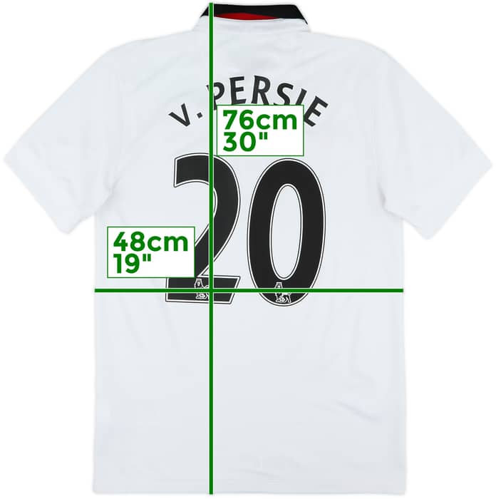 2014-15 Manchester United Away Shirt v.Persie #20 - 7/10 - (S)