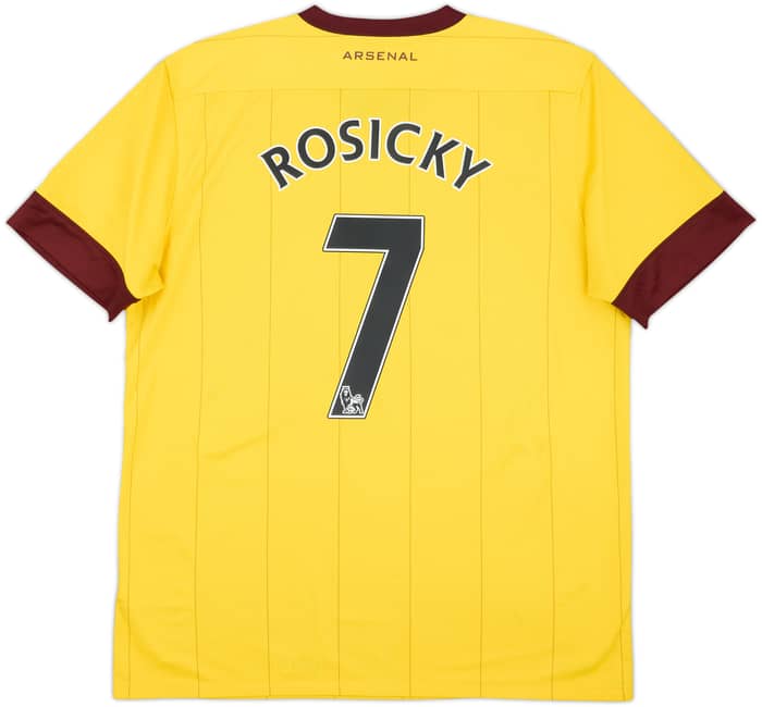 2010-13 Arsenal Away Shirt Rosicky #7 - 7/10 - (L)