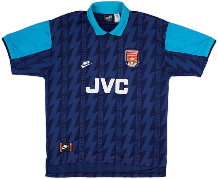 1994-95 Arsenal Away Shirt Wright #8 - 8/10 - (XL)