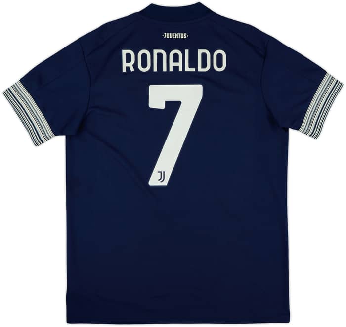 2020-21 Juventus Away Shirt Ronaldo #7 - 8/10 - (L)