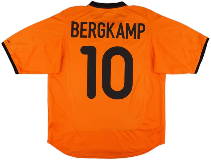 2000-02 Netherlands Home Shirt Bergkamp #10 - 9/10 - (M)