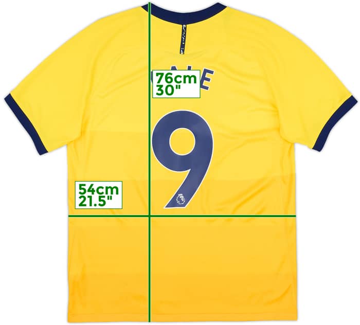 2020-21 Tottenham Third Shirt Bale #9 - 10/10 - (L)
