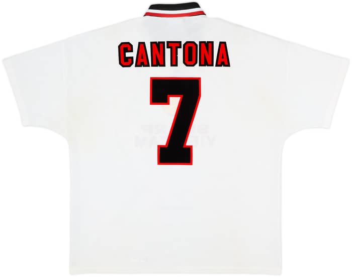 1996-97 Manchester United Away Shirt Cantona #7 - 6/10 - (XXL)