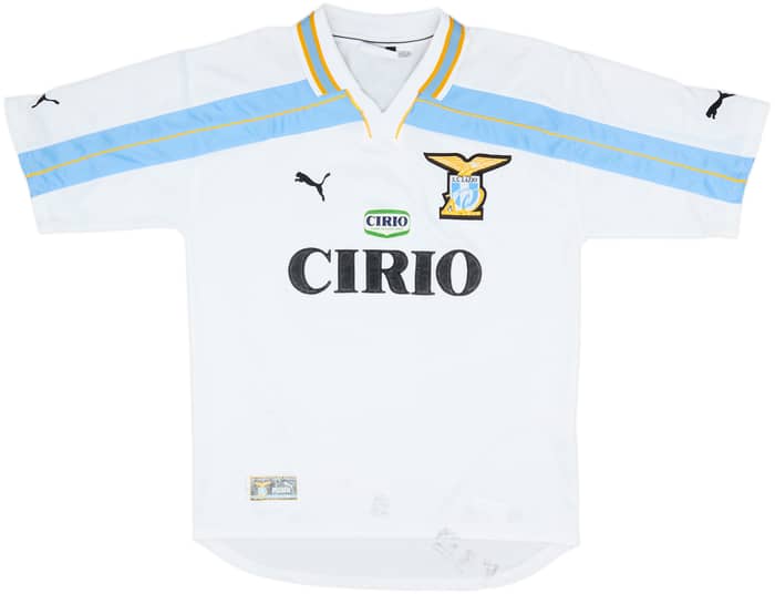 1999-00 Lazio Centenary Home Shirt Nesta #13 - 6/10 - (M)