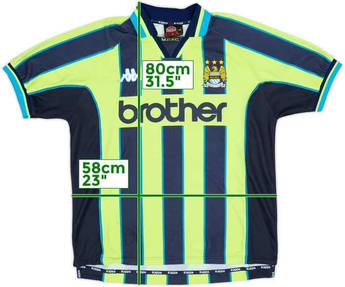 1998-99 Manchester City Away Shirt - 8/10 - (L)