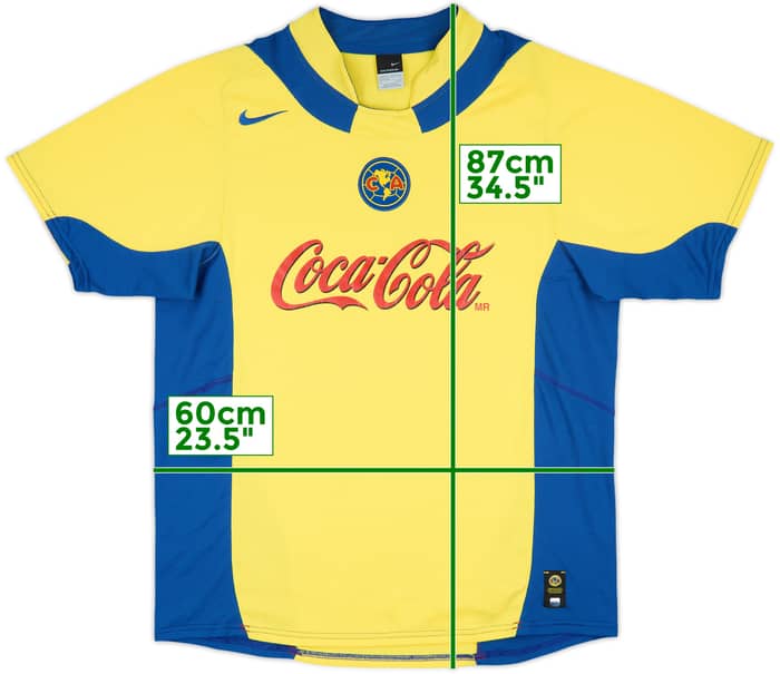 2004-05 Club America Home Shirt - 9/10 - (XXL)