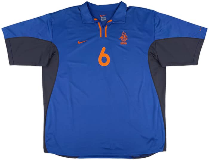 2000-02 Netherlands Away Shirt Seedorf #6 - 9/10 - (XXL)