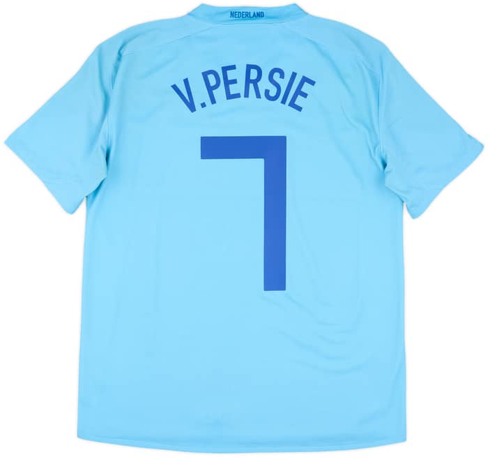 2008-10 Netherlands Away Shirt van Persie #7 - 6/10 - (M)