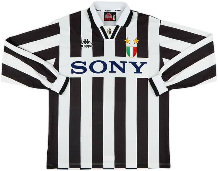 1995-97 Juventus Home L/S Shirt - 6/10 - (M)