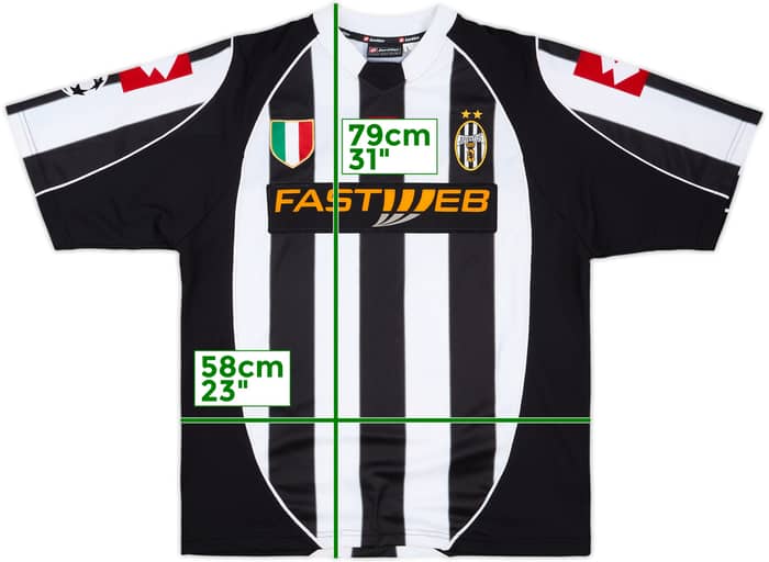 2002-03 Juventus Player Issue Home Shirt Fresi #24 - 5/10 - (L)