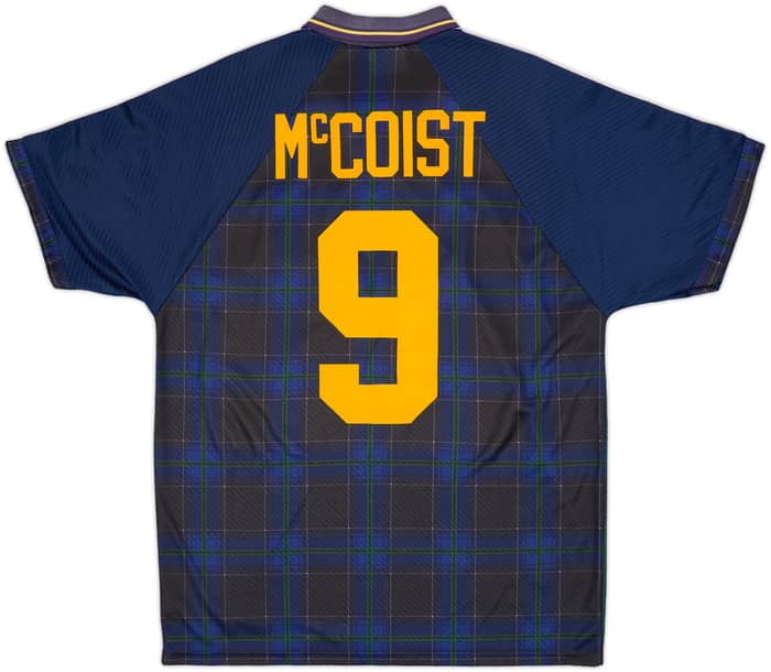 1994-96 Scotland Home Shirt McCoist #9 - 9/10 - (L)