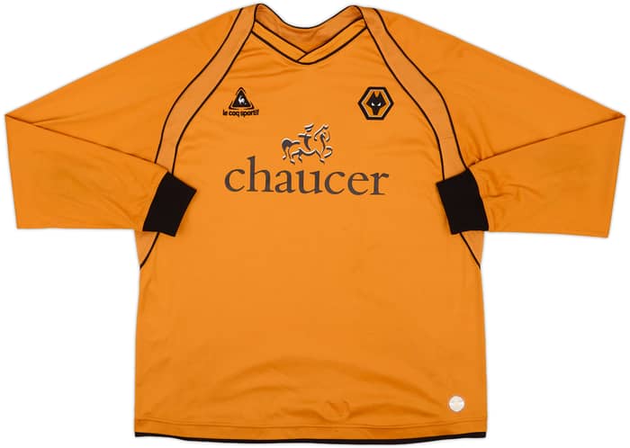 2006-08 Wolves Home L/S Shirt Breen #5 - 6/10 - (XXL)