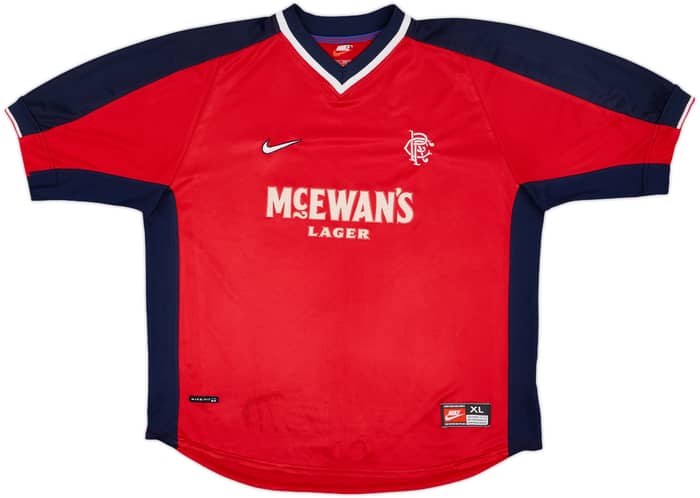 1998-99 Rangers Away Shirt - 9/10 - (XL)
