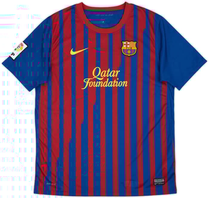 2011-12 Barcelona Home Shirt - 8/10 - (XL.Boys)