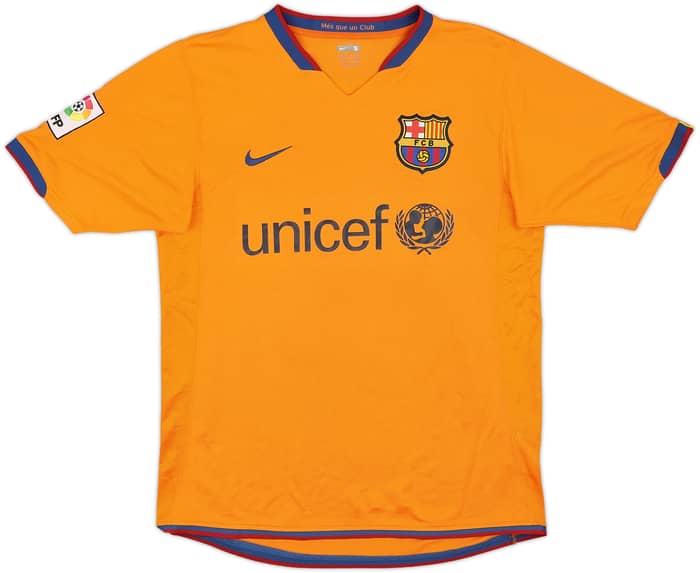 2007-08 Barcelona Third Shirt A.Iniesta #8 - 8/10 - (S)