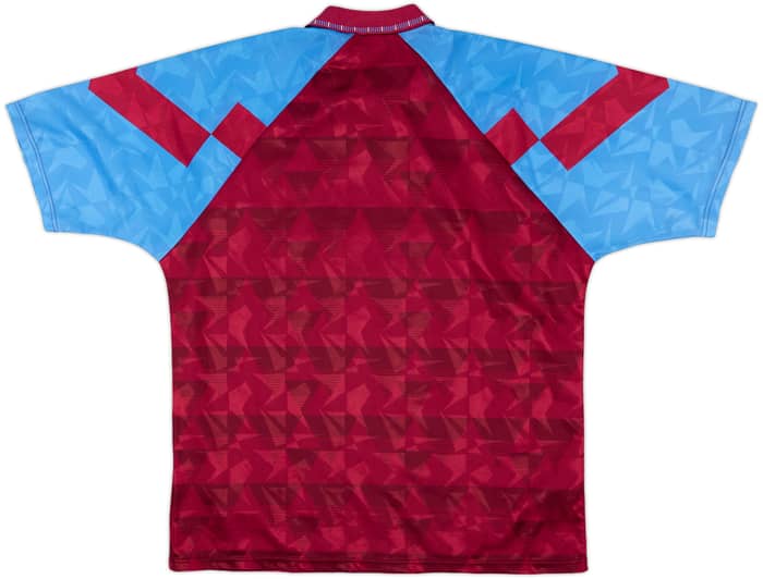 1990-92 Aston Villa Home Shirt - 9/10 - (XL)