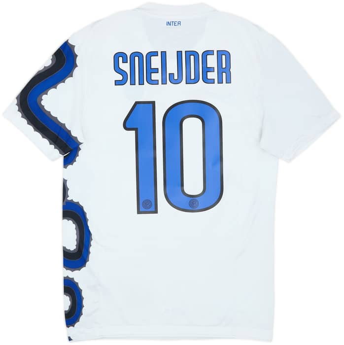 2010-11 Inter Milan Away Shirt Sneijder #10 - 7/10 - (S)