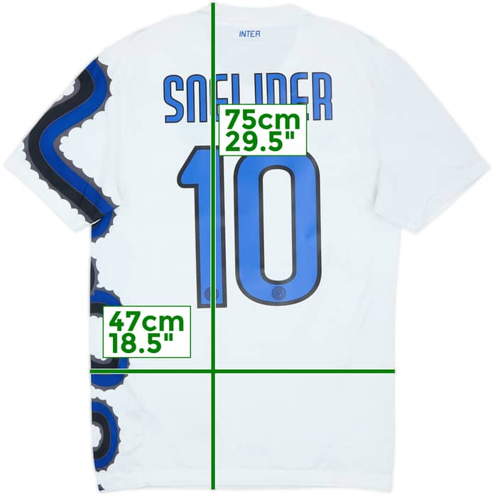2010-11 Inter Milan Away Shirt Sneijder #10 - 7/10 - (S)