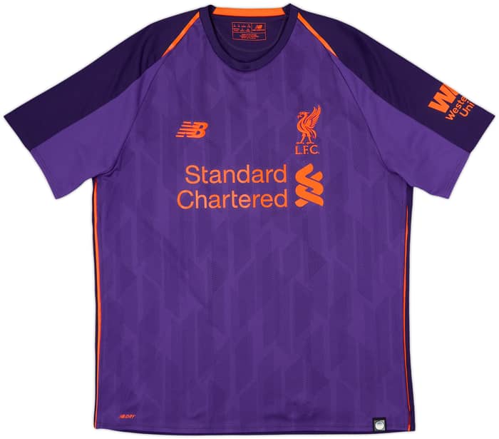2018-19 Liverpool Away Shirt Virgil #4 - 10/10 - (L)