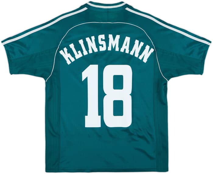 1998-00 Germany Away Shirt Klinsmann #18 - 8/10 - (S)