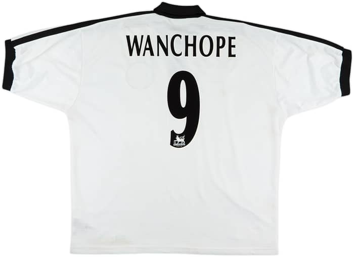 1997-98 Derby County Home Shirt Wanchope #9 - 8/10 - (XXL)