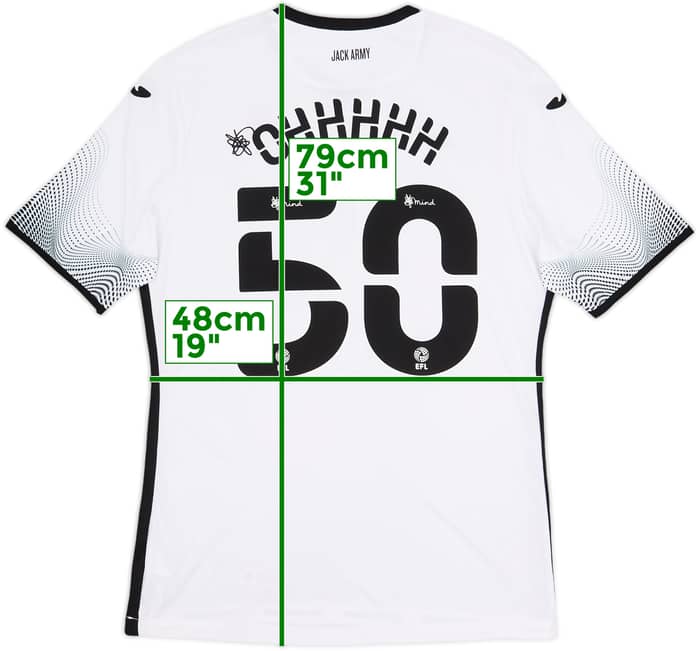 2020-21 Swansea City Home Shirt Ohhhhh #50 - 7/10 - (L)
