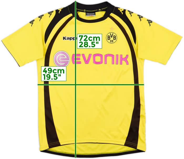 2009-10 Borussia Dortmund Home Shirt - 8/10 - (XL.Boys)
