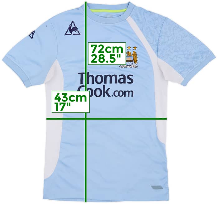 2008-09 Manchester City Le Coq Sportif Training Shirt - 4/10 - (XL.Boys)