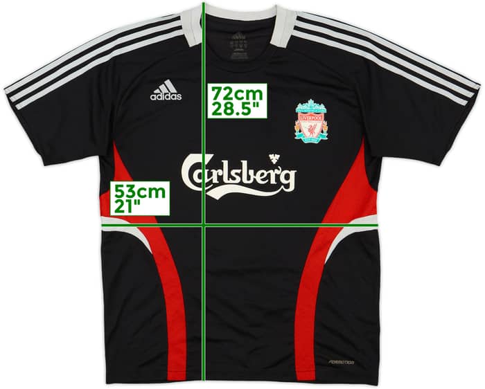 2008-09 Liverpool adidas Formotion Training Shirt - 7/10 - (L)