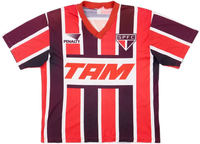 1993-94 Sao Paulo Away Shirt #10 - 8/10 - (M)