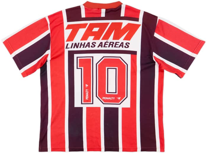 1993-94 Sao Paulo Away Shirt #10 - 8/10 - (M)