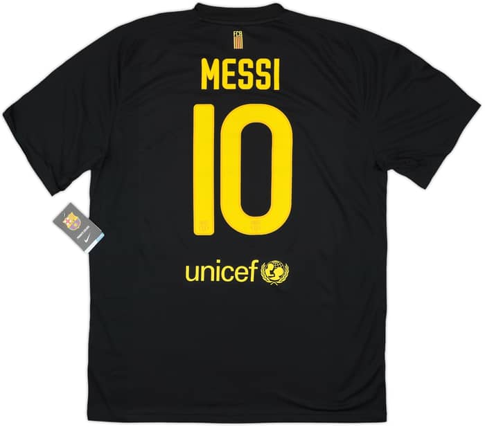 2011-12 Barcelona Away Shirt Messi #10 (XL)