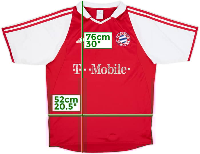 2003-04 Bayern Munich Home Shirt - 4/10 - (M)
