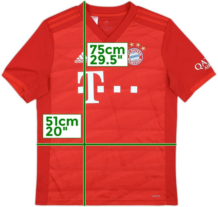 2019-20 Bayern Munich Home Shirt - 8/10 - (XL.Boys)