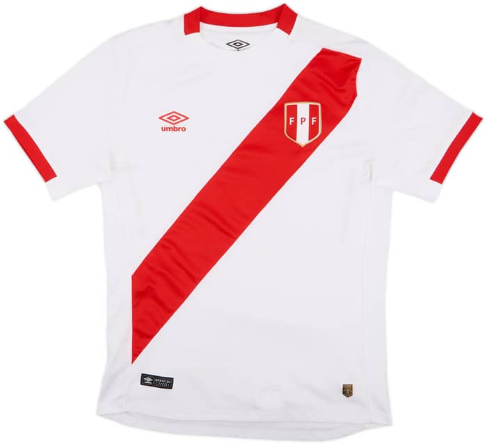 2015 Peru Home Shirt - 9/10 - (M)