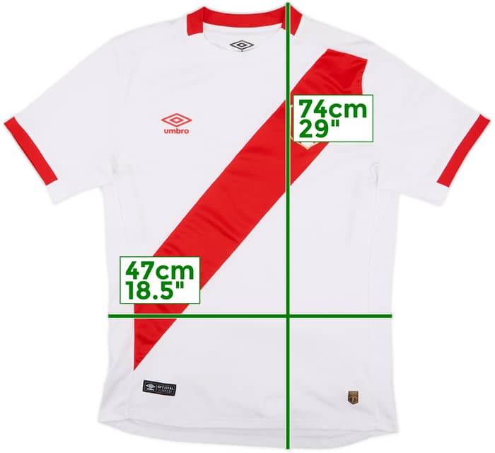 2015 Peru Home Shirt - 9/10 - (M)