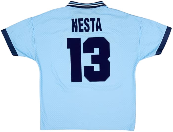 1995-96 Lazio Home Shirt Nesta #13 - 8/10 - (L)