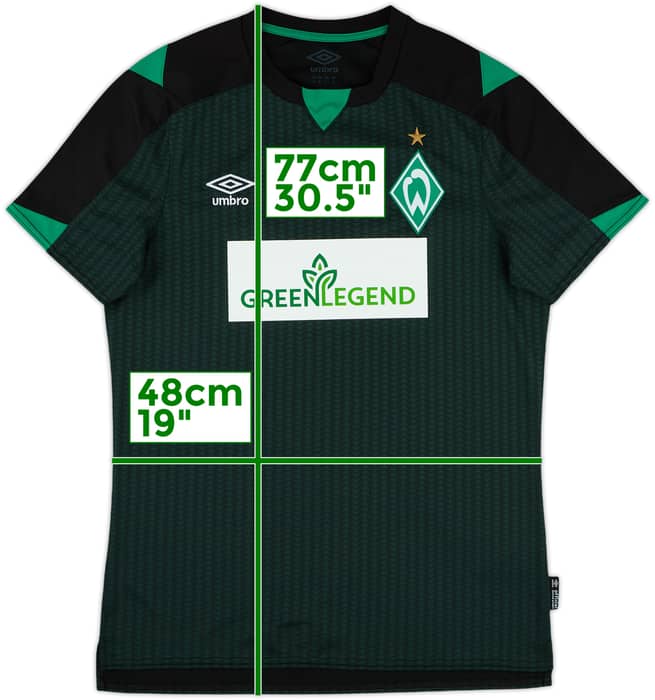 2021-22 Werder Bremen Third Shirt - 10/10 - (M)
