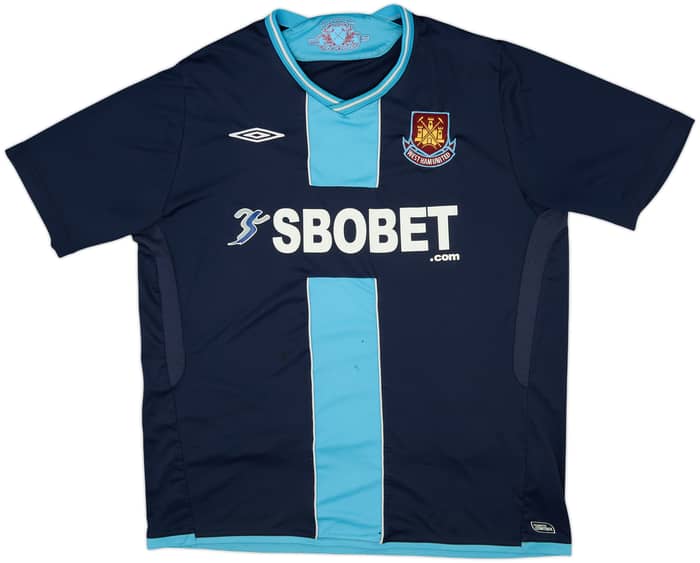 2009-10 West Ham Away Shirt Noble #16 - 6/10 - (XL)
