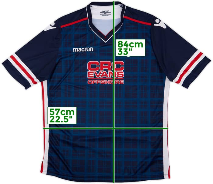 2017-18 Ross County Home Shirt - 9/10 - (4XL)