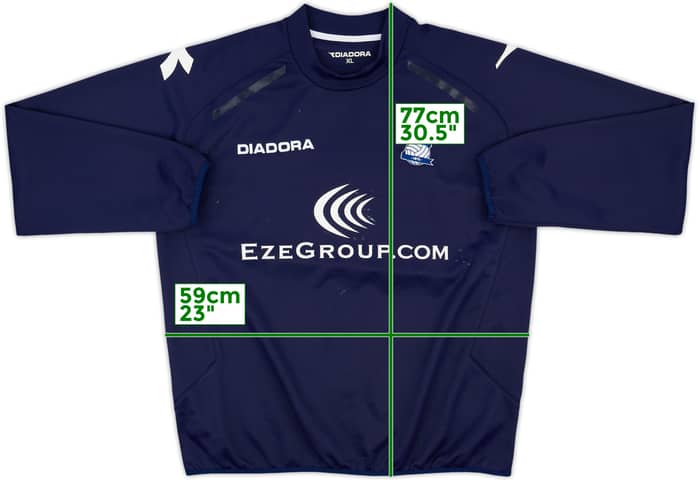 2012-13 Birmingham City Diadora Sweat Top - 6/10 - (XL)