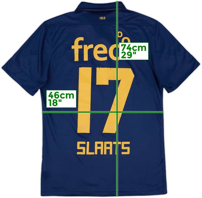 2013-14 PSV Away Shirt Slaats #17 - 6/10 - (S)