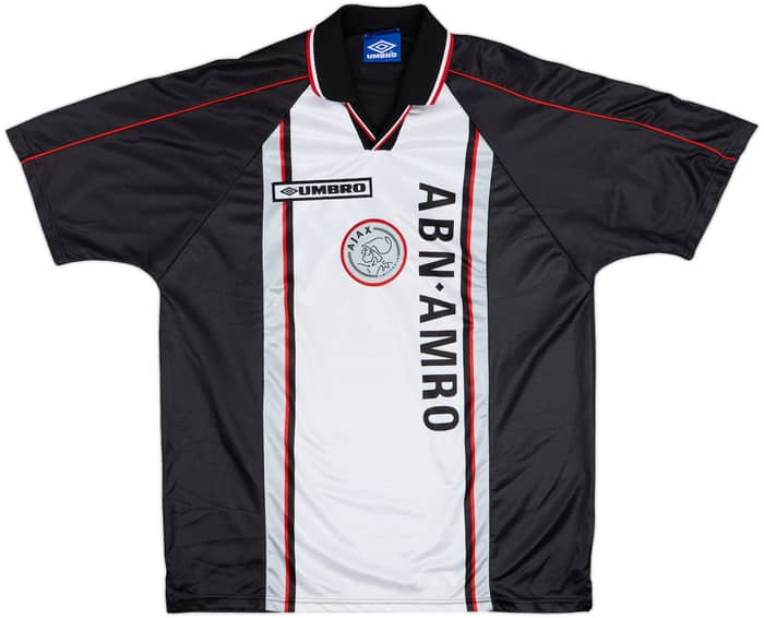 1998-99 Ajax Away Shirt F.De Boer #4 - 9/10 - (XL)