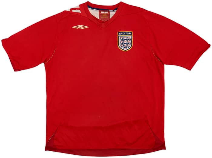2006-08 England Away Shirt - 5/10 - (XL)