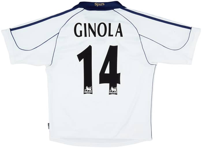 1999-01 Tottenham Home Shirt Ginola #14 - 8/10 - (M)