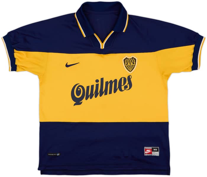 1998-00 Boca Juniors Home Shirt - 8/10 - (XS)
