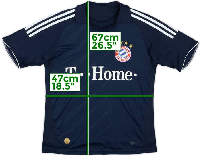 2008-09 Bayern Munich Away Shirt - 6/10 - (L.Boys)