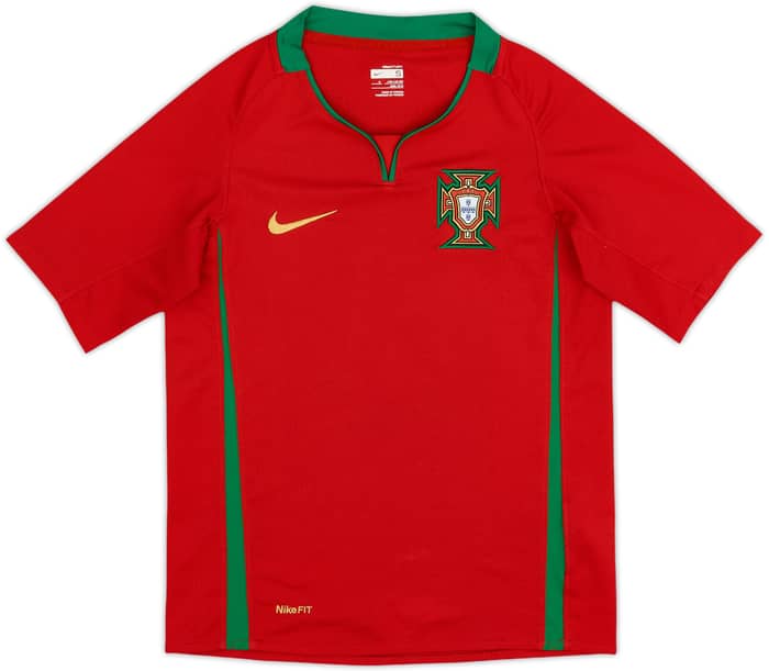 2008-10 Portugal Home Shirt - 9/10 - (S.Boys)