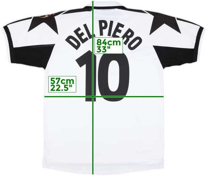 1998-99 Juventus Away Shirt Del Piero #10 - 5/10 - (L)