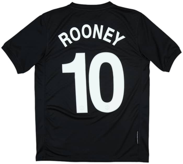 2009-10 Manchester United Away Shirt Rooney #10 - 8/10 - (XL.Boys)